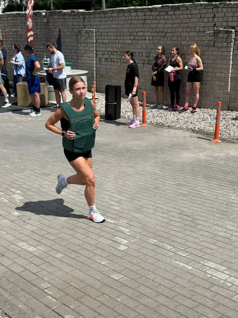 Бег в плитоноске на дистанции Murph